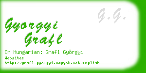 gyorgyi grafl business card