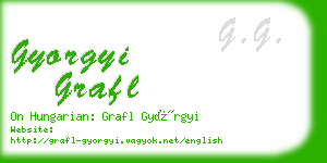 gyorgyi grafl business card